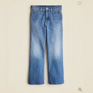 J. Crew High-rise cropped kickout jean in 1996 semi-stretch